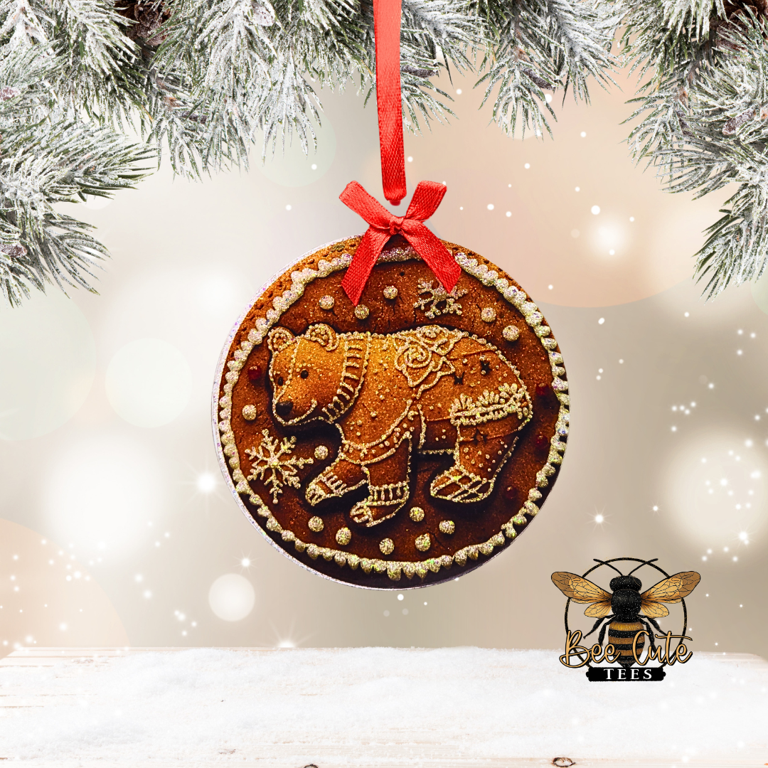 Gingerbread Acrylic Ornaments