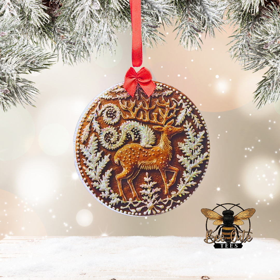 Gingerbread Acrylic Ornaments