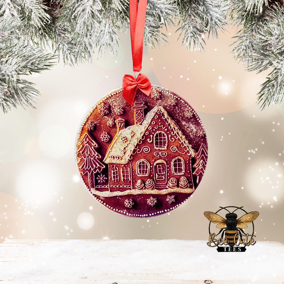 Gingerbread Acrylic Ornaments