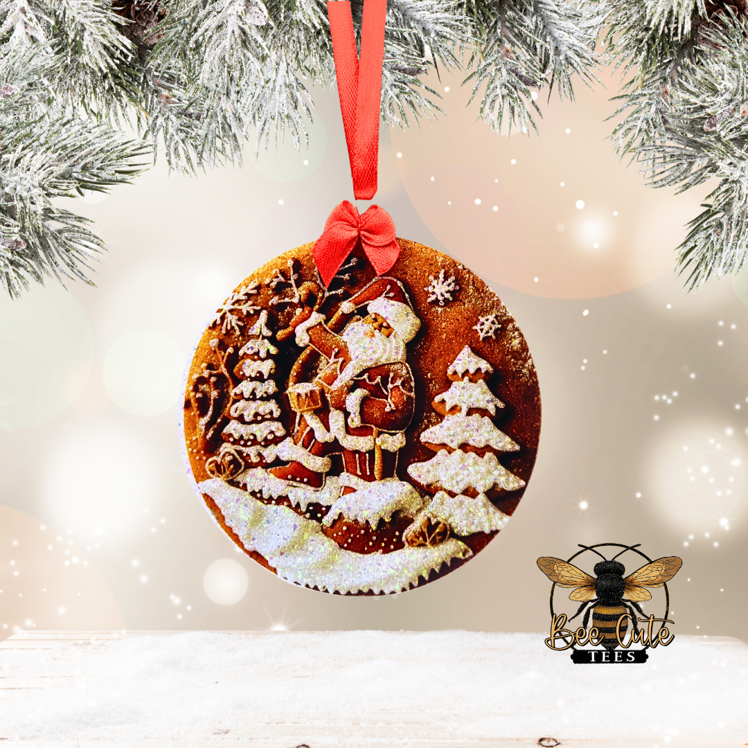 Gingerbread Acrylic Ornaments