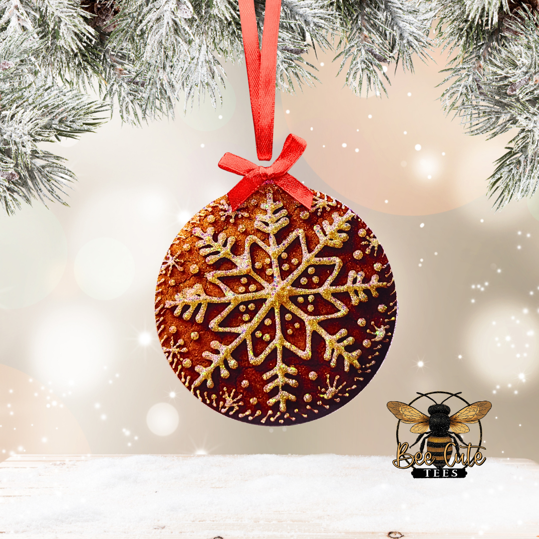 Gingerbread Acrylic Ornaments