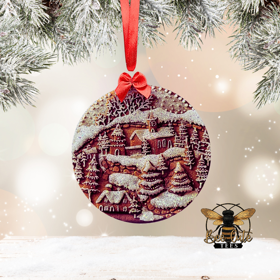 Gingerbread Acrylic Ornaments