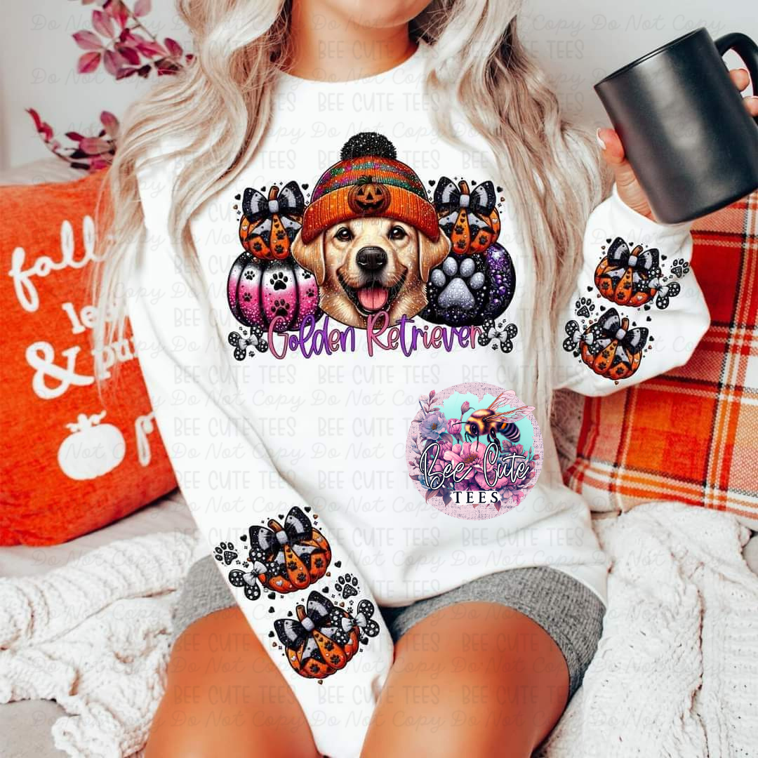 Golden Halloween Dog