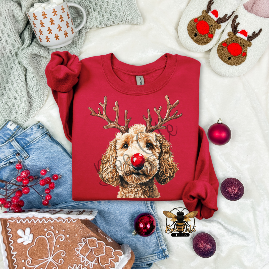 Golden Doodle Christmas