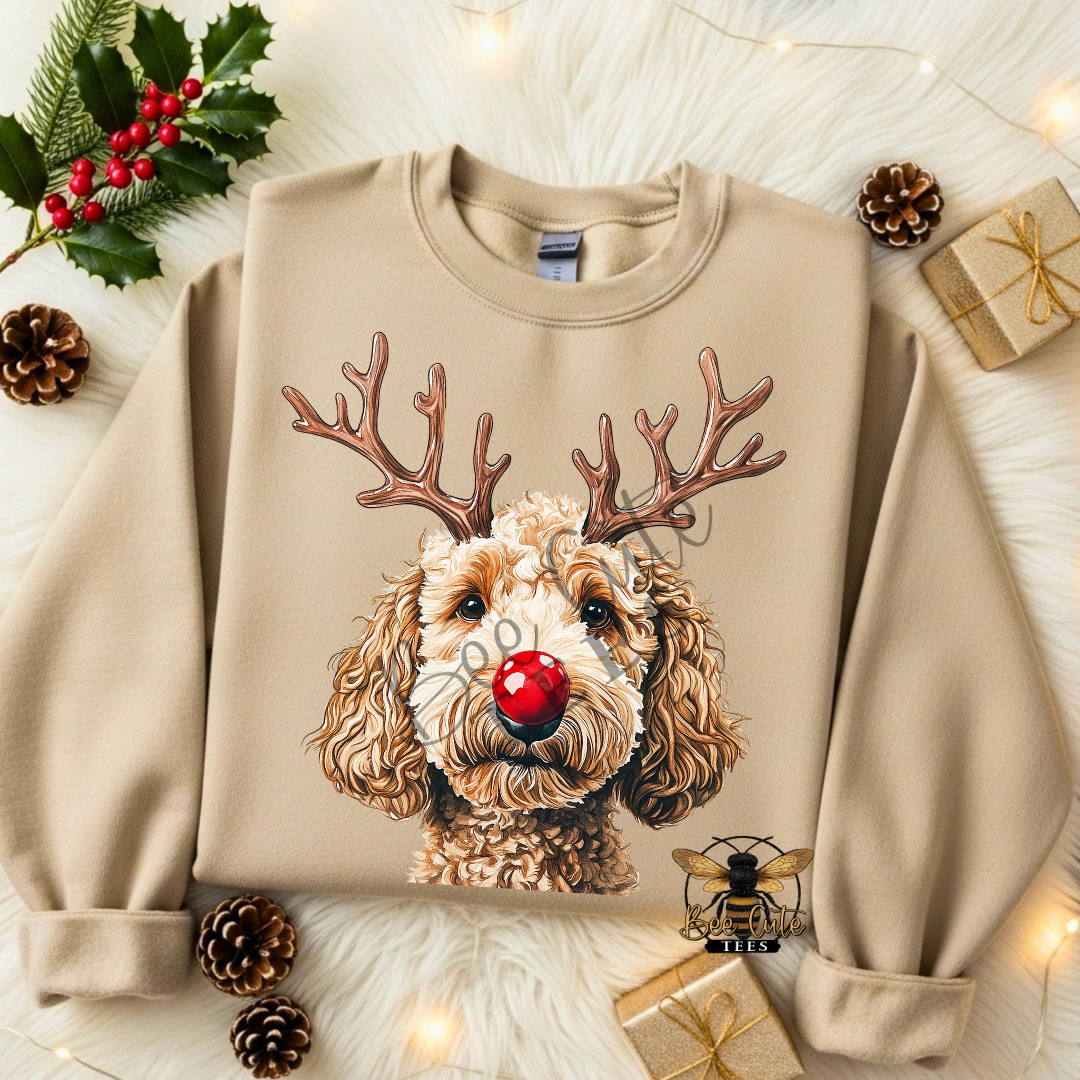 Golden Doodle Christmas