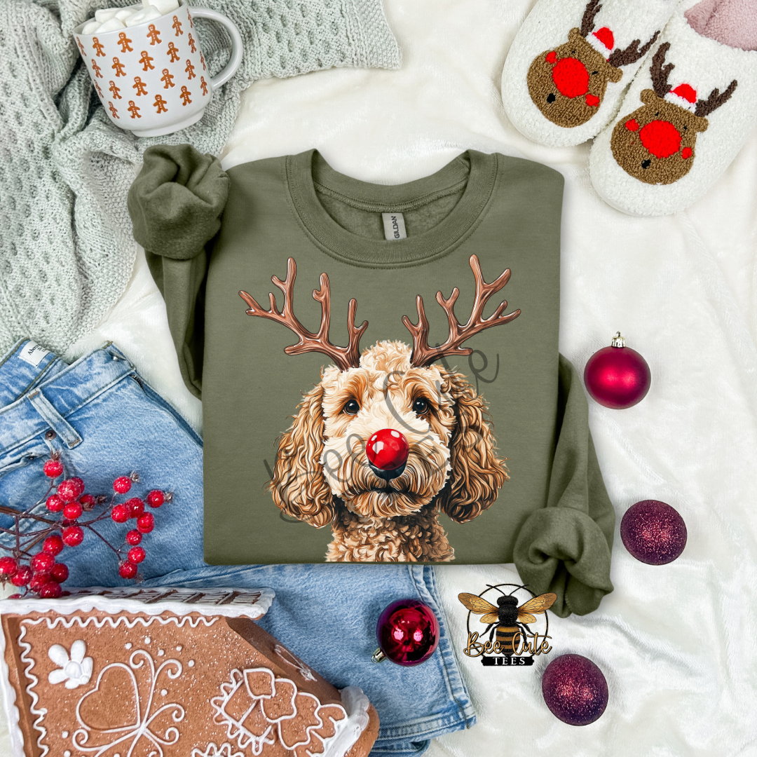 Golden Doodle Christmas