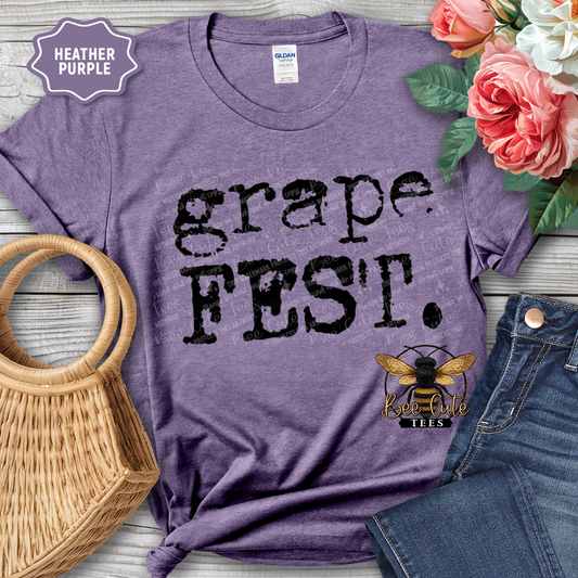 Grape Fest Typography