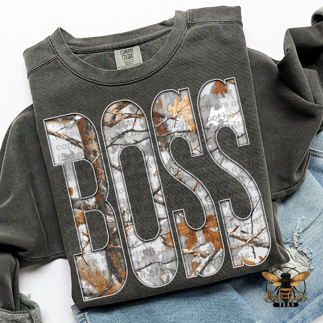 Gray Camo Boss