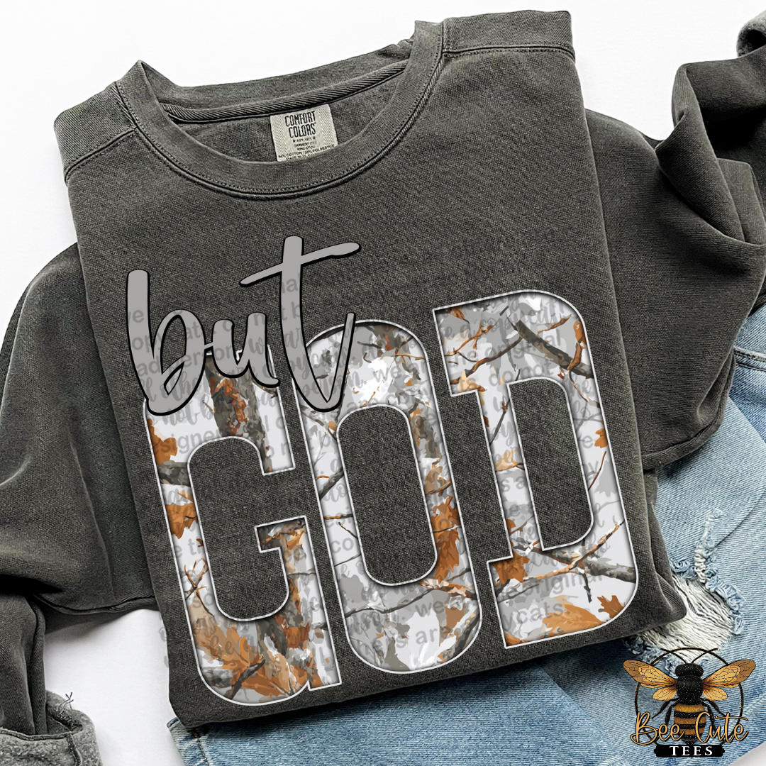 Gray Camo But God