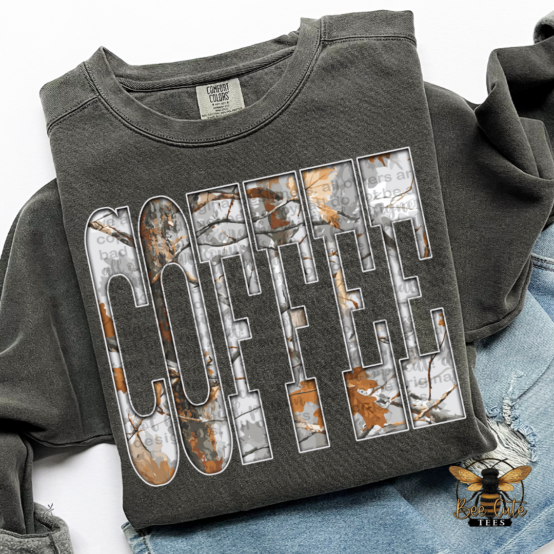Gray Camo Coffee