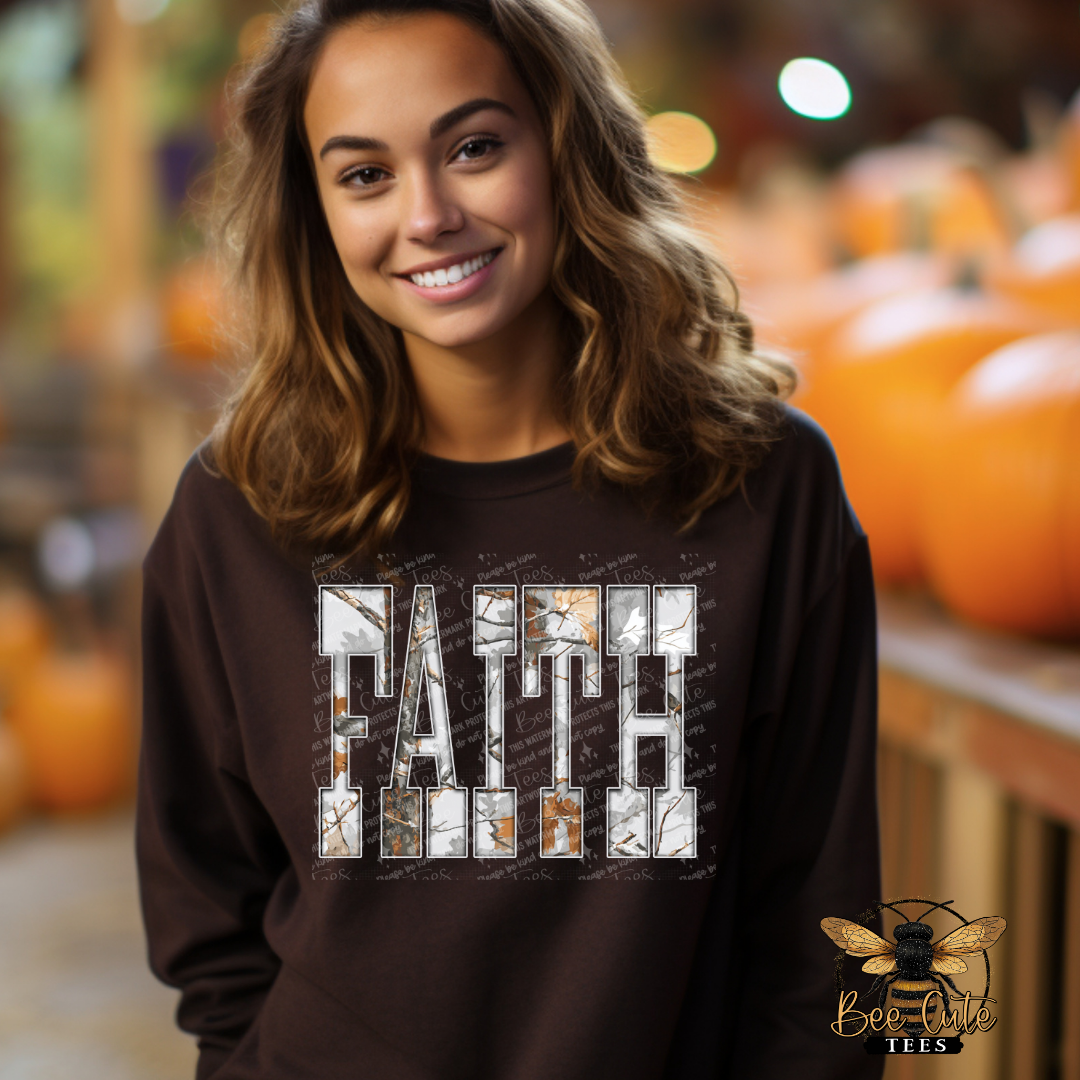 Gray Camo Faith