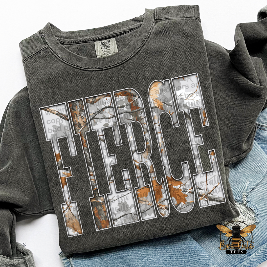 Gray Camo Fierce