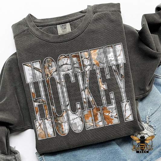 Gray Camo Hockey