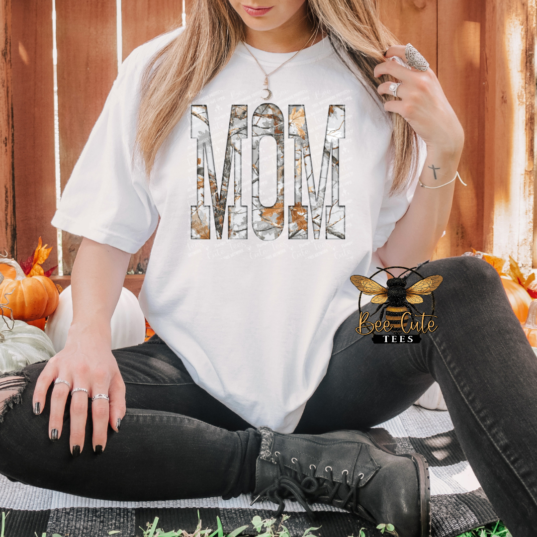 Gray Camo Mom