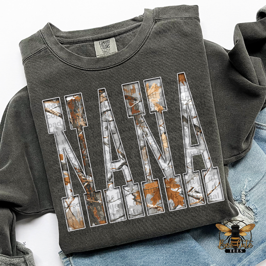 Gray Camo Nana