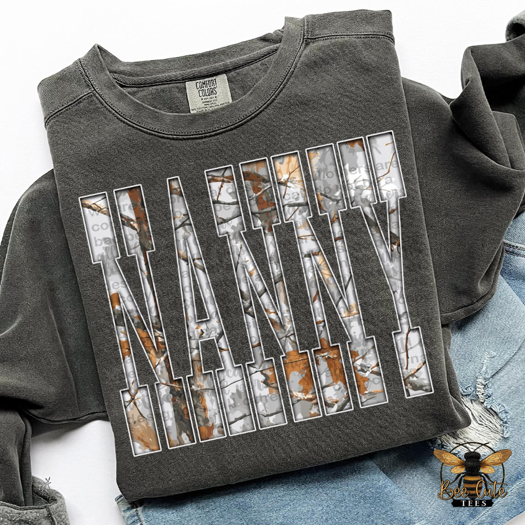 Gray Camo Nanny