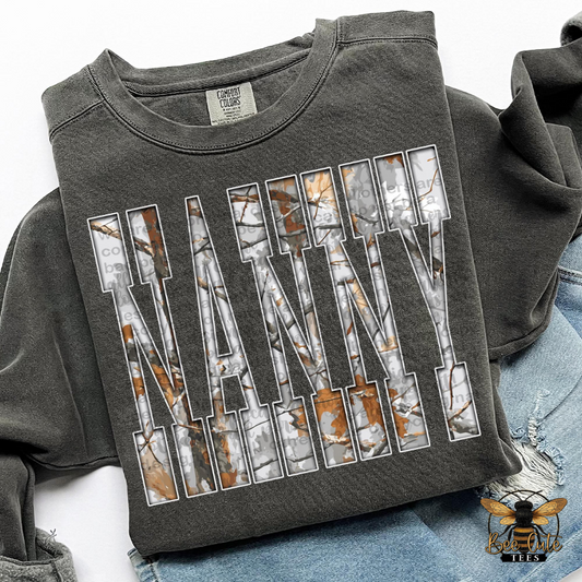 Gray Camo Nanny