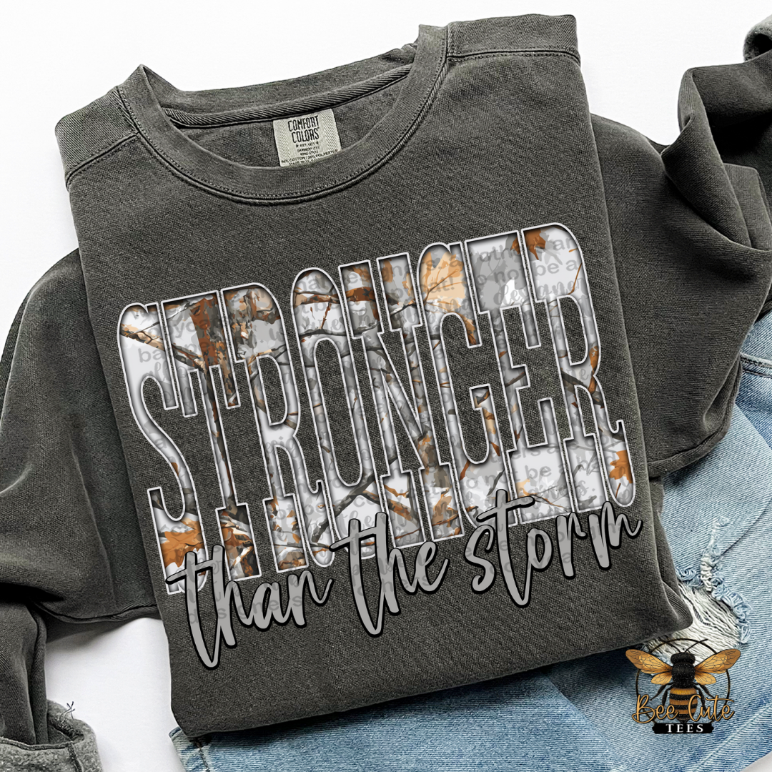 Gray Camo Stronger Then The Storm