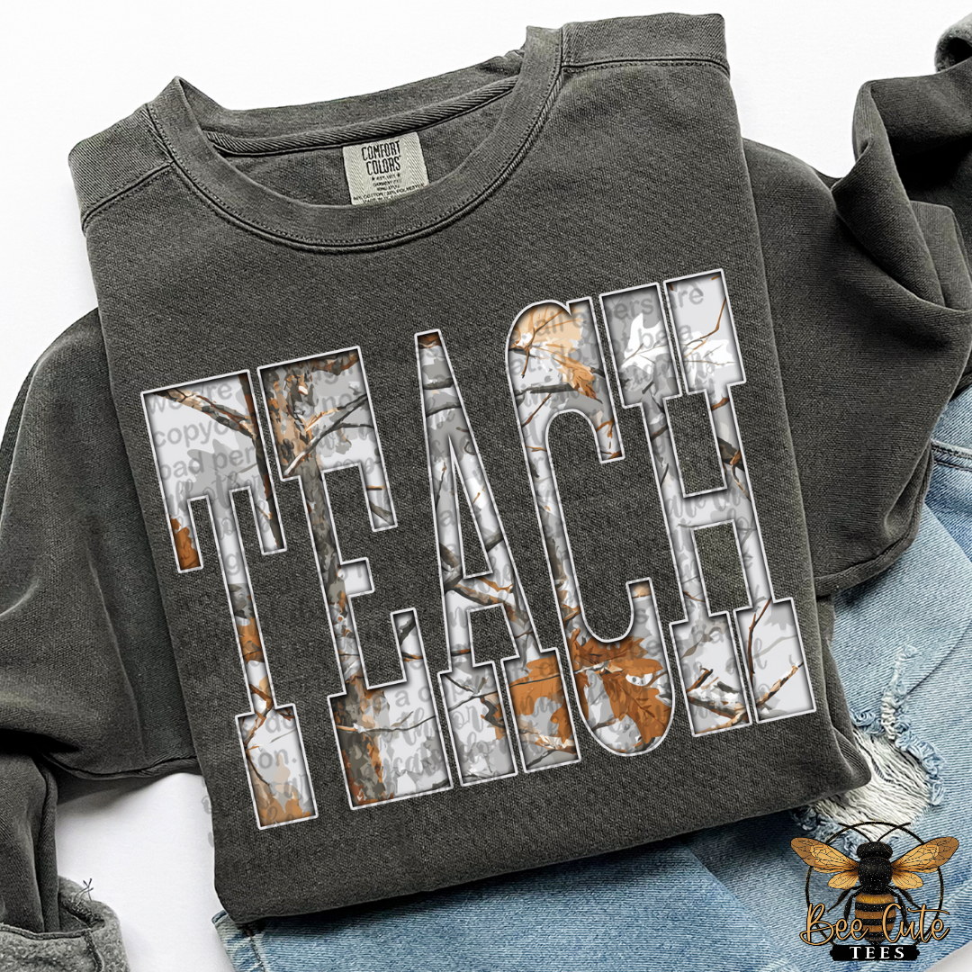 Gray Camo Teach