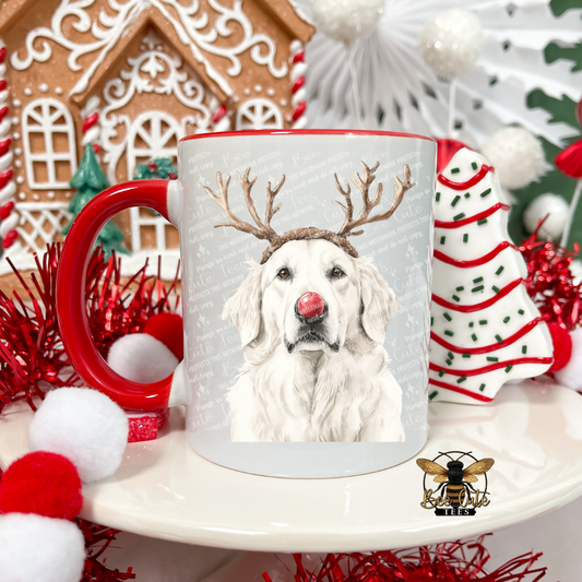 Great Pyrenees Christmas Mug