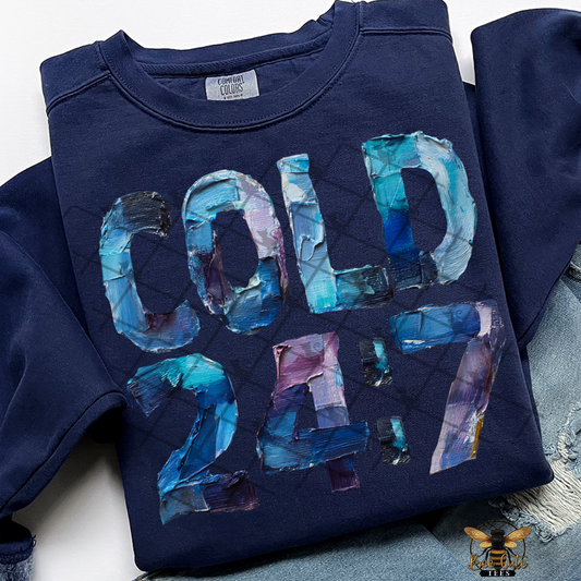 Hand Painted Cold 24/7