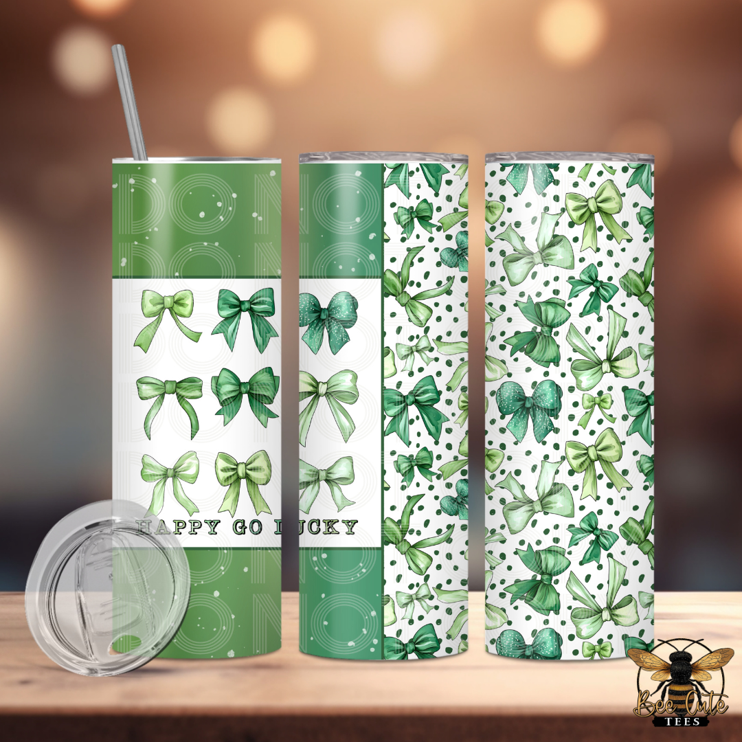 Happy Go Lucky Tumbler