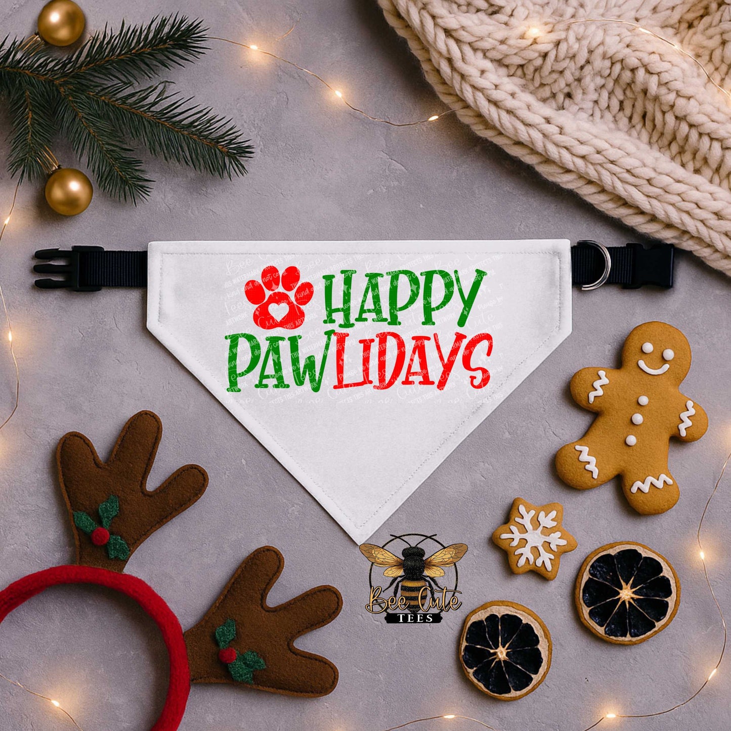 Christmas Pet Bandanas