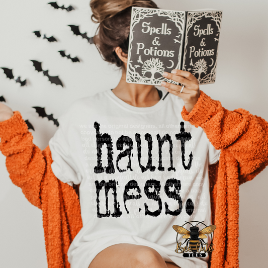 Haunt Mess Typography