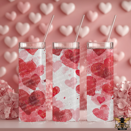Hearts Tumbler