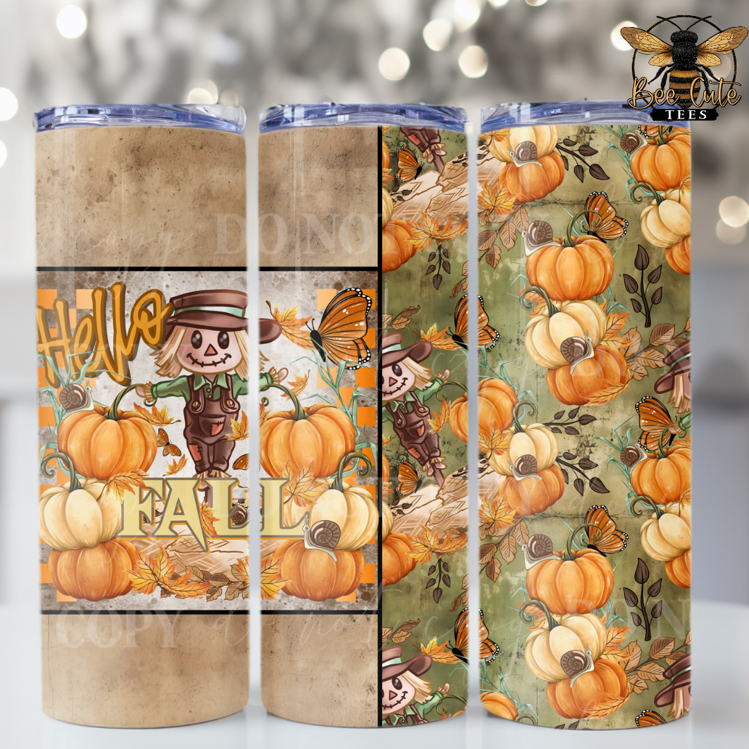 Hello Fall Tumbler