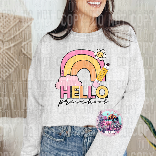 Hello Preschool Rainbow