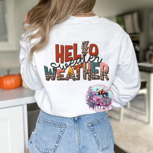 Hello Sweater Weather