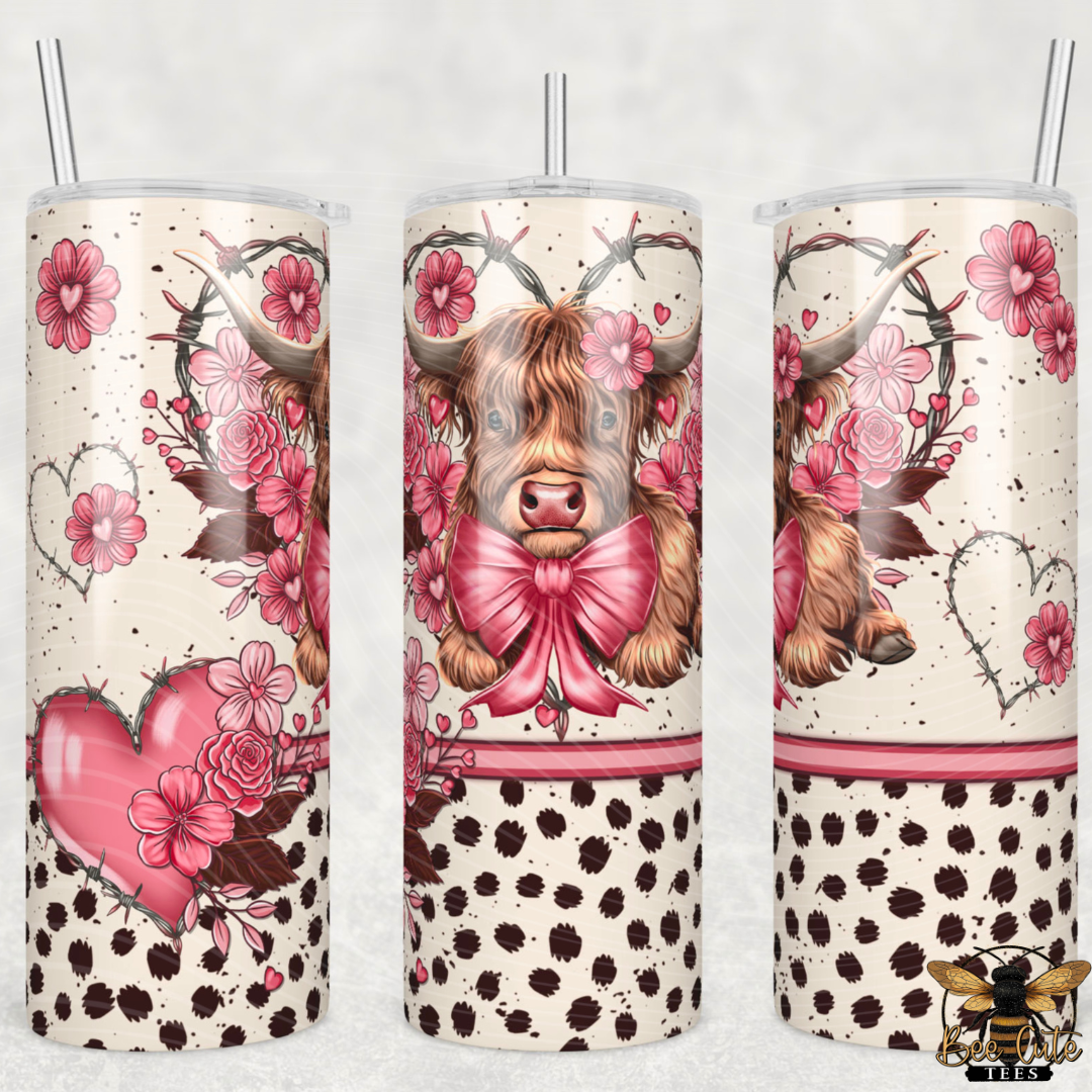 Highland Cow Tumbler