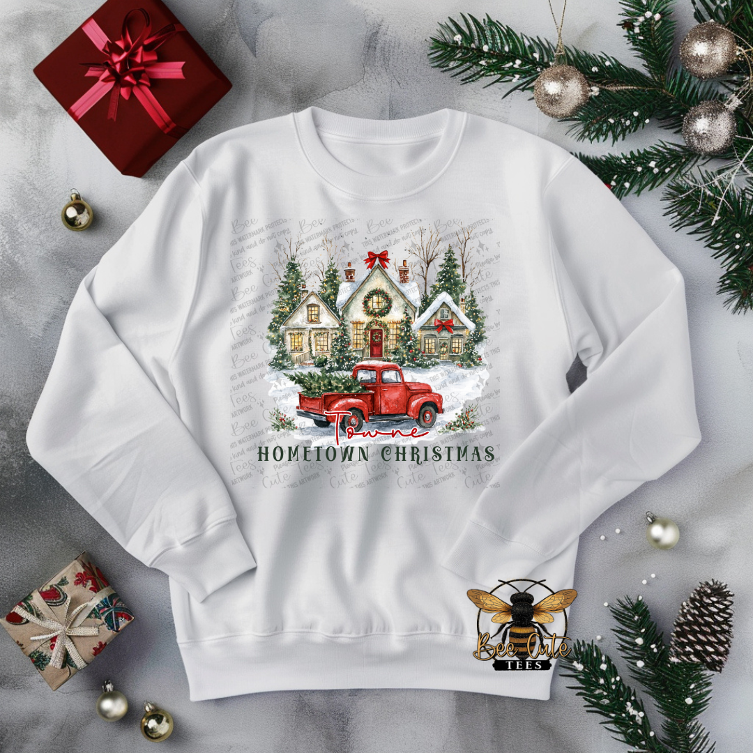 Custom Hometown Christmas