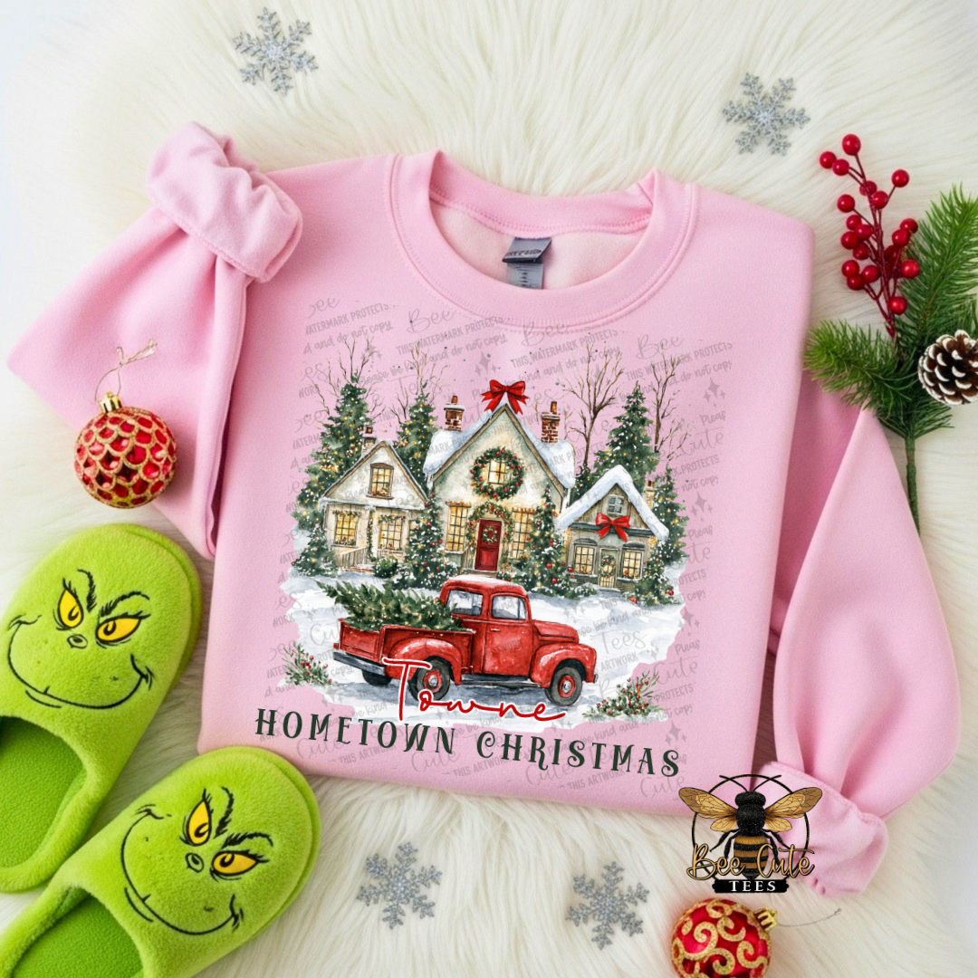 Custom Hometown Christmas