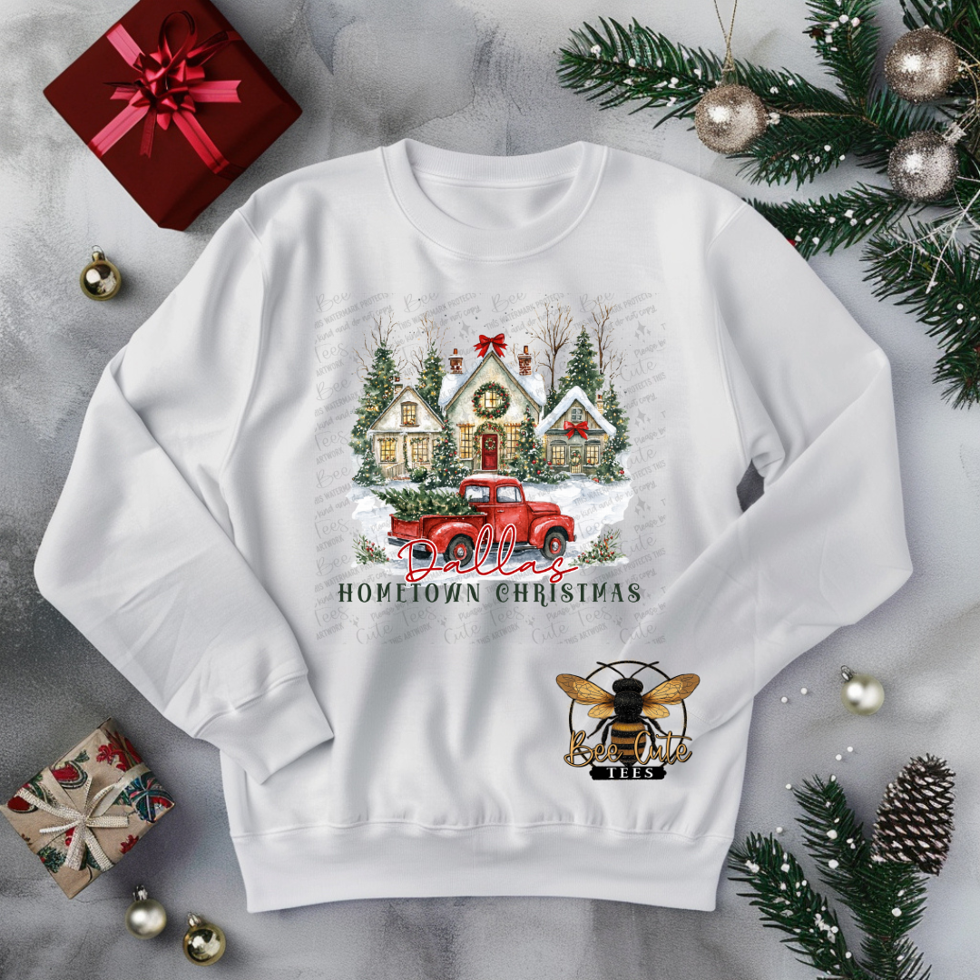 Custom Hometown Christmas