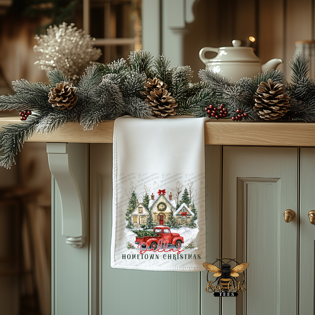 Hometown Christmas With Personalization