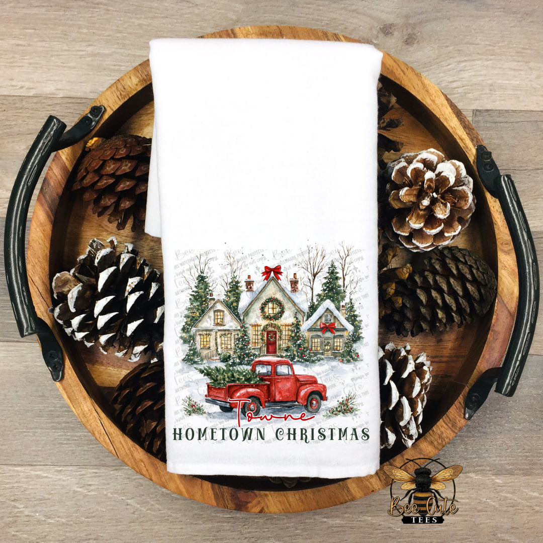 Hometown Christmas With Personalization