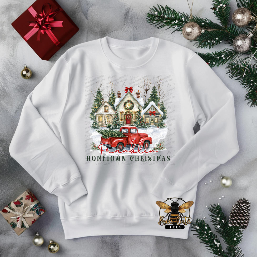 Custom Hometown Christmas