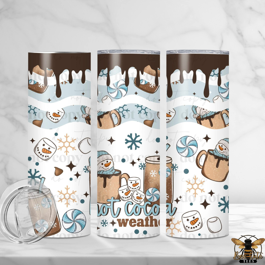 Hot Cocoa Weather Tumbler