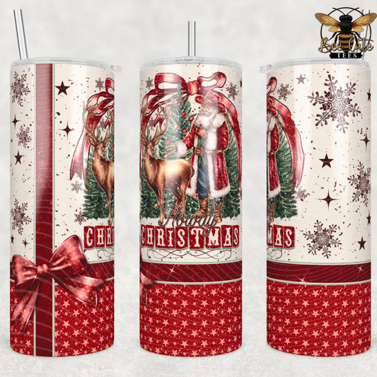 Howdy Christmas Tumbler