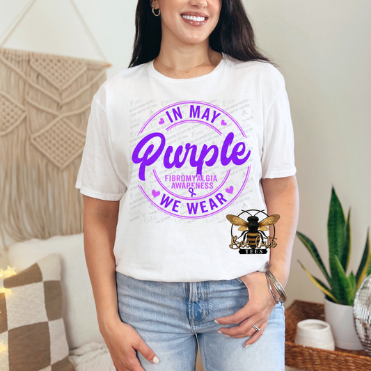 In May Fibro  Purple