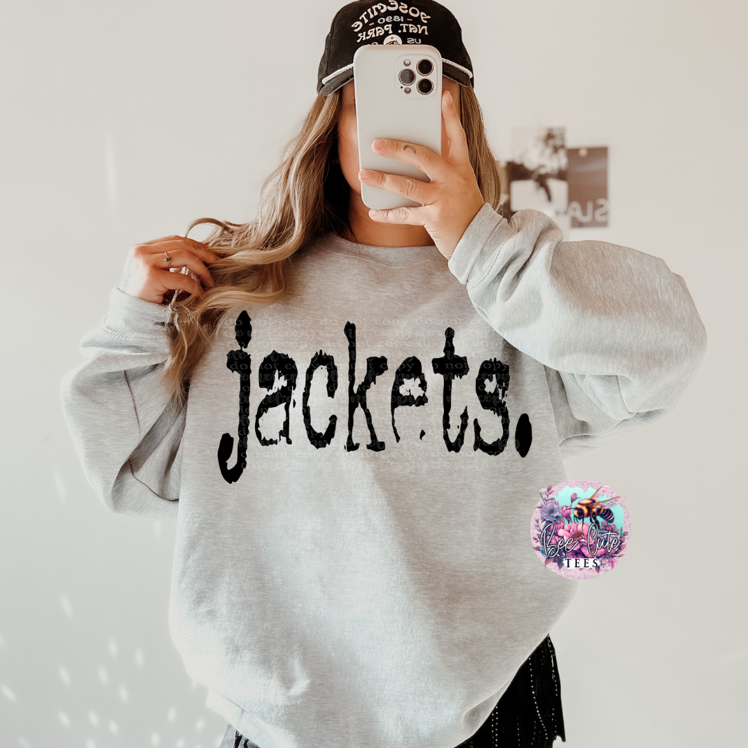Jackets Typography