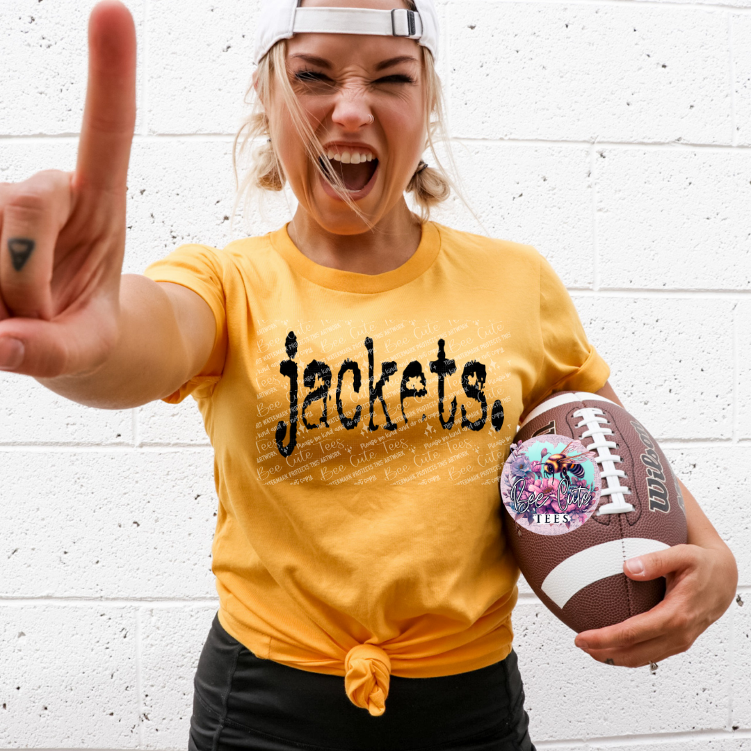 Jackets Typography