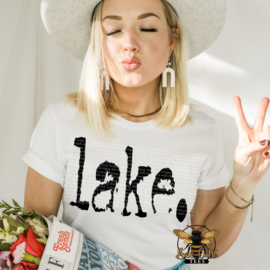 Lake Typography