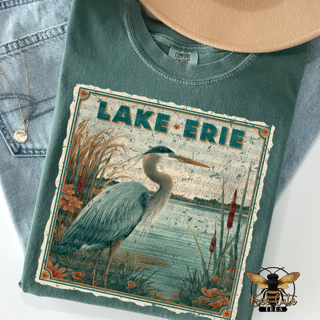 Vintage Lake Erie Stamp