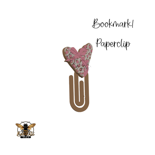 Leopard Heart Bookmark