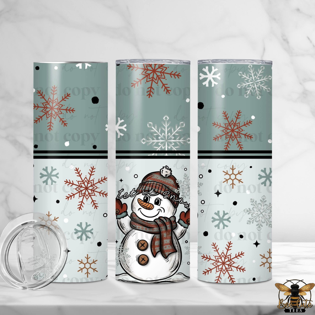 Let It Snow Tumbler