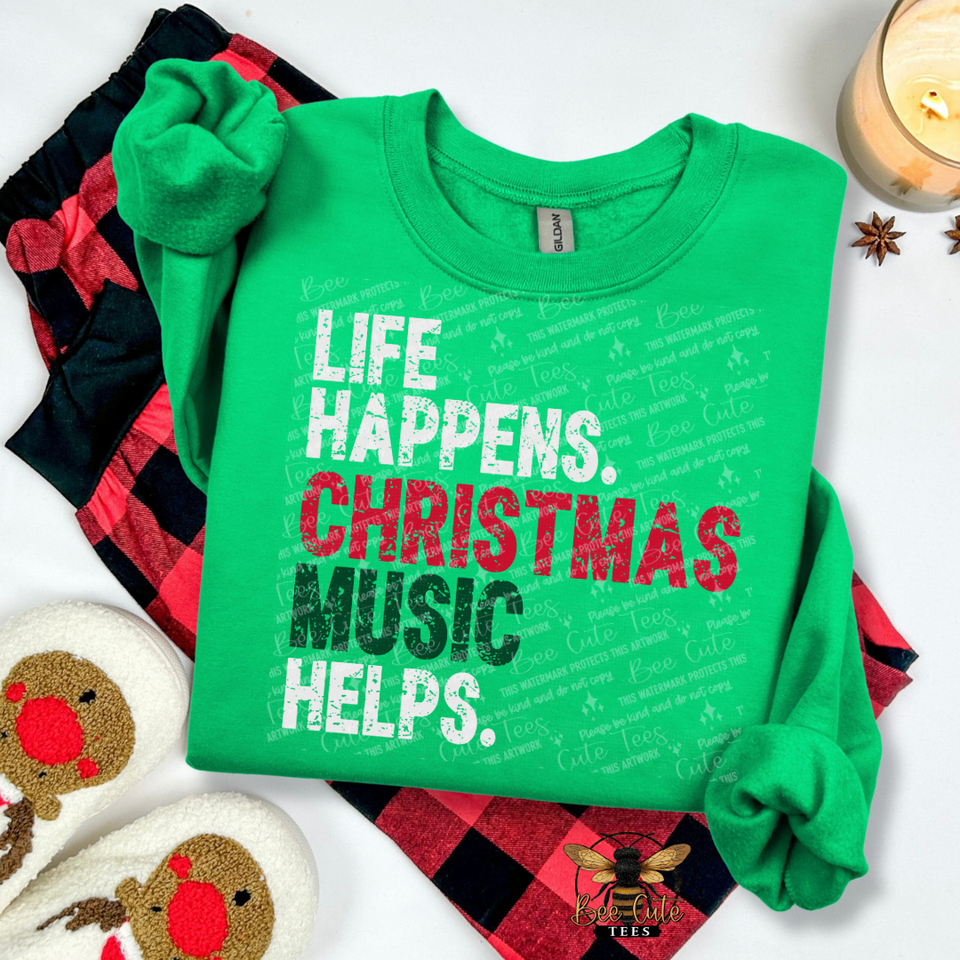 Life Happens Christmas Music Helps