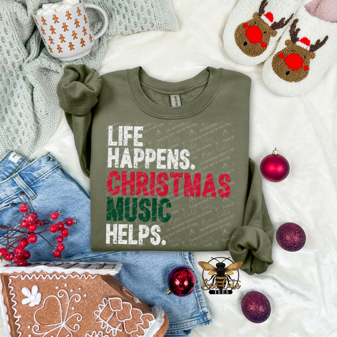 Life Happens Christmas Music Helps